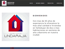 Tablet Screenshot of constructoralindaraja.com